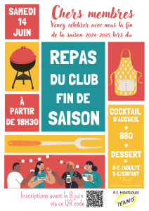 BBQ fin de saison 2024-2025