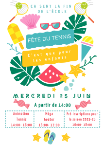 Fete du tennis 2025